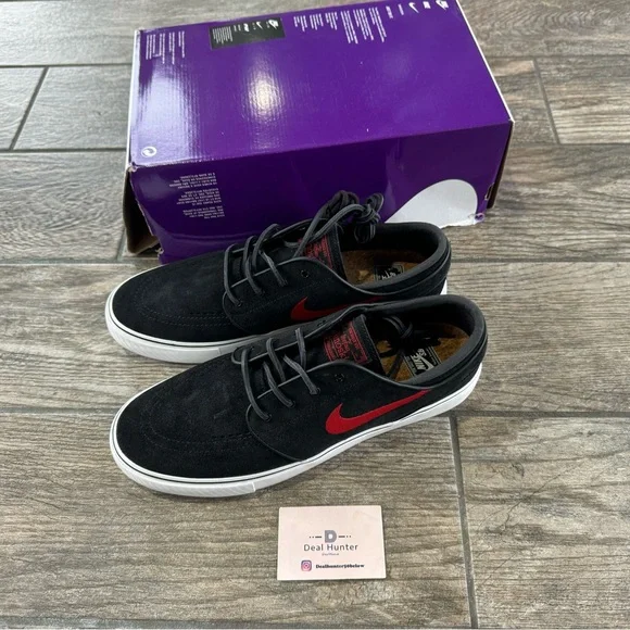 Brand New Nike SB Zoom Janoski OG+ Men's Shoes “University Red/Black” - Picture 11 of 13
